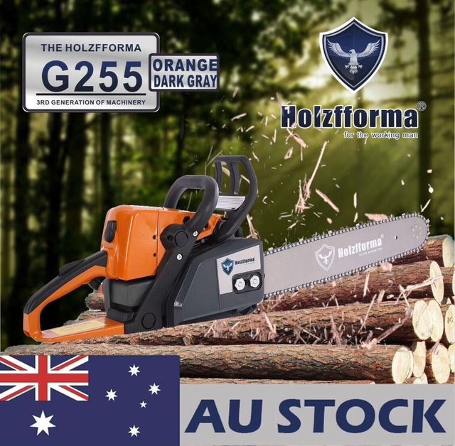 AU STOCK only to AU ADDRESS - 45.4cc Holzfforma® G255 Gasoline Chain Saw Power Head Only Without Guide Bar and Saw Chain All Parts Are For MS250 MS230 MS210 025 023 025 Chainsaw 2-4 Days Delivery Time Fast Shipping For AU Customers Only