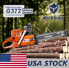 US STOCK - 71cc Holzfforma® G372 Gasoline Chain Saw Power Head Without Guide Bar and Chain Top Quality By Farmertec All Parts Are For Husqvarna 372XP Chainsaw 2-4 Days Delivery Time Fast Shipping For US Customers Only