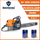 Holzfforma 76.5CC G466 Power Head Chain Saw 3/8".063" 36" Guide Bar Standard Ripping Skip Chain