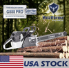 US STOCK-122cc Holzfforma® G888 Gasoline Chain Saw Power Head No Guide Bar and Chain Produced By Farmertec All parts fit MS880 088 Chainsaw 2-4 Days Delivery Time Fast Shipping For US Customers Only