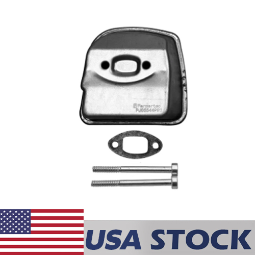 US STOCK-FarmerBoss™ Muffler Exhaust Gasket Self-tapping Screw D5X60 For Stihl FS38 FS45 FS55 Brush Cutter 