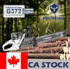 CA STOCK - 71cc Holzfforma G372 PRO Top Grade Chainsaw With Walbro Carburetor Italy Tech Nikasil Cylinder Meteor Piston Caber Ring NGK Plug Double Bumper Strips 2-4 Days Delivery Time Fast Shipping For CA Customers Only