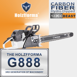 122cc Holzfforma® G888 Gasoline Chain Saw Power Head Without Guide Bar and Chain Produced By Farmertec All parts are Compatible With MS880 088 Chainsaw