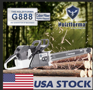 AU STOCK-122cc Holzfforma® G888 Gasoline Chain Saw Power Head No Guide Bar and Chain Produced By Farmertec All parts fit MS880 088 Chainsaw 2-4 Days Delivery Time Fast Shipping For AU Customers Only