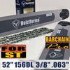Holzfforma 52inch 3/8 .063 156DL Guide Bar & Saw Chain For MS440 MS441 MS460 MS660 MS661 MS650 Chainsaw