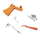 Throttle Trigger Torsion Spring Detent Spring Trigger Interlock For Stihl FS55 FS85 FS120 FS450 Brush Cutter