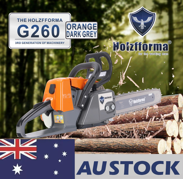 AU STOCK -50.2cc Holzfforma® G260 Gasoline Chain Saw Power Head No Bar and Chain Top Quality By Farmertec For Stihl MS260 026 MS240 024 Chainsaw 2-4 Days Delivery Time Fast Shipping For AU Customers