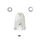FarmerBoss™ Guard Washer 10.5*19.8*1.8 12.2*18.7*1 Woodruff Key 4x5 For Stihl TS700 TS800 TS350 TS360 TS400 Concrete Cut Off Saw