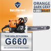 92cc Holzfforma® G660 Gasoline Chain Saw Power Head Without Guide Bar and Chain Top Quality By Farmertec All parts are For MS660 066 Chainsaw