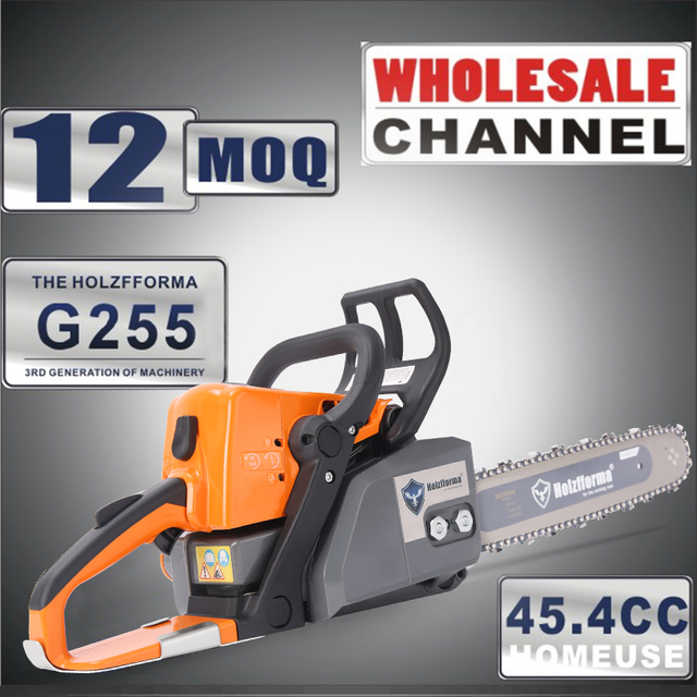 12 SAW BULK ORDER(Minimum Order Quantity 12 units) 45.4cc Holzfforma® G255 Gasoline Chain Saw Power Head Only Without Guide Bar and Saw Chain All Parts Are For MS250 MS230 MS210 025 023 025 Chainsaw