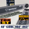 Holzfforma 48inch 404 .063 138DL Guide Bar & Saw Chain For Stihl MS880 088 070 090 084 076 075 051 050 Chainsaw