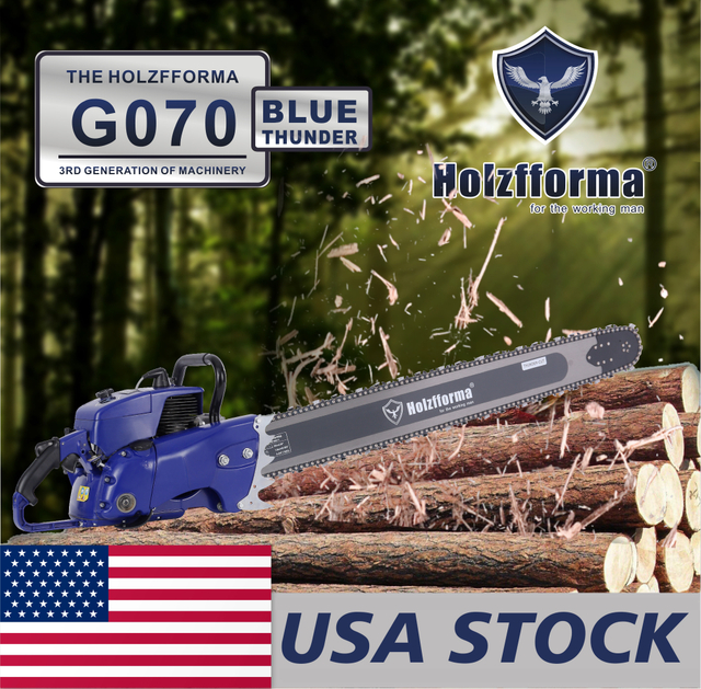 US STOCK - Holzfforma® 105CC Blue Thunder G070 070 090 Gasoline Chain Saw Power Head Without Guide Bar and Saw Chain 2-4 Days Delivery Time Fast Shipping For US Customers Only