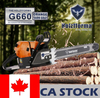 CA STOCK - 92cc Holzfforma® G660 Gasoline Chain Saw Power Head Without Guide Bar and Chain Top Quality By Farmertec All parts are For MS660 066 Chainsaw 2-4 Days Delivery Time Fast Shipping For CA Customers Only