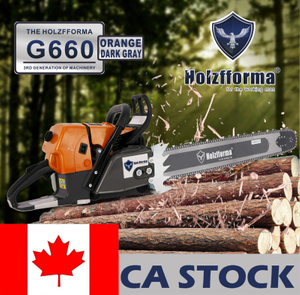 CA STOCK - 92cc Holzfforma® G660 Gasoline Chain Saw Power Head Without Guide Bar and Chain Top Quality By Farmertec All parts are For MS660 066 Chainsaw 2-4 Days Delivery Time Fast Shipping For CA Customers Only