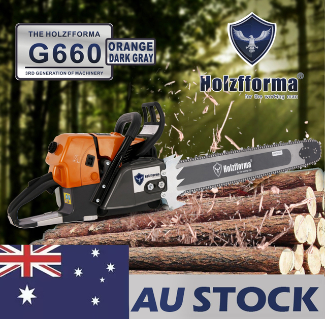 AU STOCK only to AU ADDRESS - 92cc Holzfforma® G660 Gasoline Chain Saw Power Head Without Guide Bar and Chain Top Quality By Farmertec All parts are For MS660 066 Chainsaw 2-4 Days Delivery Time Fast Shipping For AU Customers Only