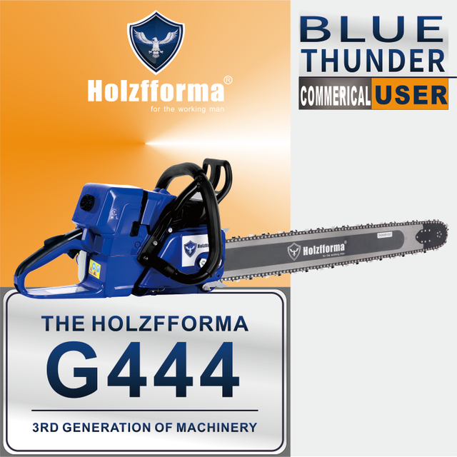 71cc Holzfforma® Blue Thunder G444 Gasoline Chain Saw Power Head Without Guide Bar and Chain Top Quality By Farmertec All parts are For MS440 044 Chainsaw