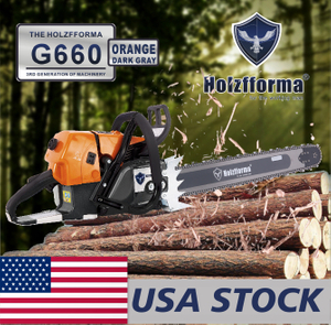 US STOCK - 92cc Holzfforma® G660 Gasoline Chain Saw Power Head Without Guide Bar and Chain Top Quality By Farmertec All parts are For MS660 066 Chainsaw 2-4 Days Delivery Time Fast Shipping For US Customers Only