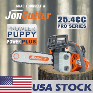 US STOCK-25.4cc JonCutter G2500 Top Handle Arborist Gasoline Chainsaw Power Head With Saw Chain and Guide Bar 2-4 Days Delivery Time Fast Shipping For US Customers Only