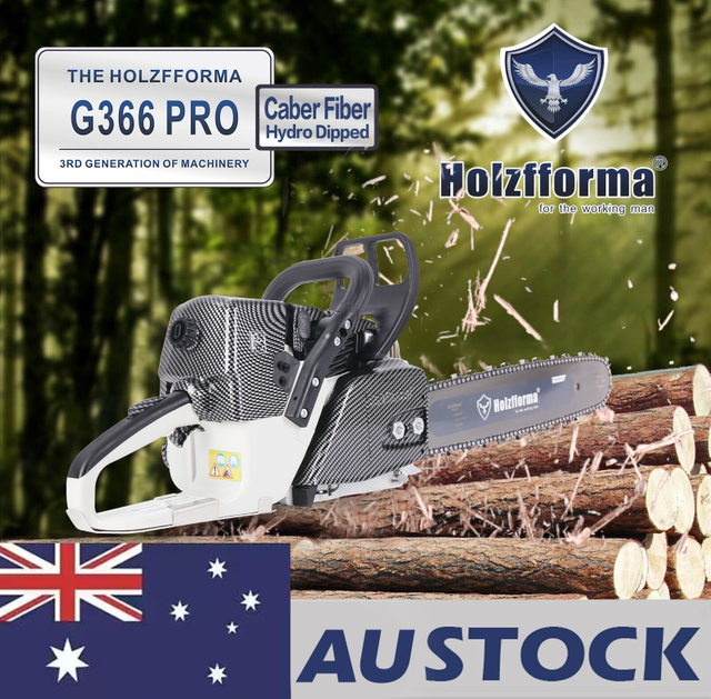 AU STOCK -59cc Holzfforma® G366PRO Gasoline Chain Saw Power Head With Walbro Carburetor Italy Tech Nikasil Cylinder PRO 2-4 Days Delivery Time Fast Shipping For AU Customers Only