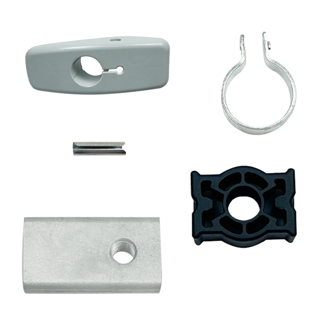 Support Hose Clamp Drive Tube Sleeve Rubber Buffer Square Nut For Stihl FS400 FS450 FS480 Brush Cutter