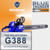 72cc Holzfforma® Blue Thunder G388 Gasoline Chain Saw Power Head Only Without Guide Bar and Saw Chain All Parts Are For 038 038 AV 038 MS380 MS381 MAGNUM Chainsaw