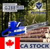 CA STOCK - 87cc Holzfforma® Blue Thunder G288 Gasoline Chain Saw Power Head Without Guide Bar and Chain Top Quality By Farmertec All parts are For Husqvarna 288 Chainsaw 2-4 Days Delivery Time Fast Shipping For CA Customers Only