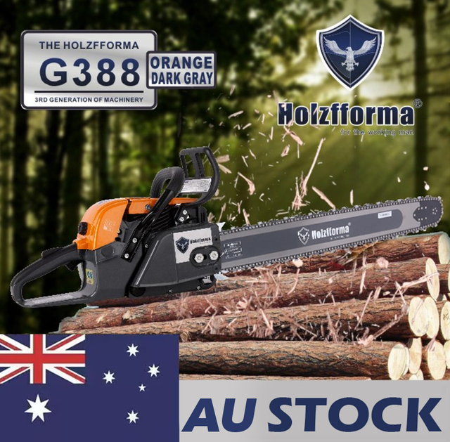 AU STOCK only to AU ADDRESS - 72cc Holzfforma® G388 Gasoline Chain Saw Power Head Only Without Guide Bar and Saw Chain All Parts Are For 038 038 AV 038 MS380 MS381 MAGNUM Chainsaw 2-4 Days Delivery Time Fast Shipping For AU Customers Only