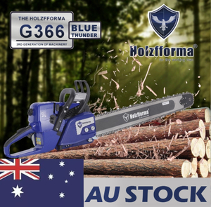 AU STOCK only to AU ADDRESS - 59cc Holzfforma® Blue Thunder G366 Gasoline Chain Saw Power Head Only Without Guide Bar and Saw Chain Parts Are For MS361 Chainsaw 2-4 Days Delivery Time Fast Shipping For AU Customers Only