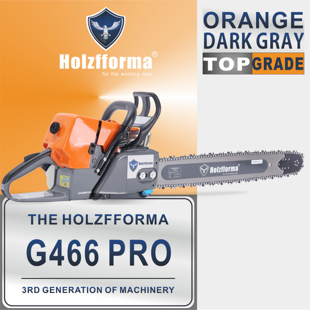 76.5cc Holzfforma® G466PRO Gasoline Chain Saw Power Head Without Guide Bar and Chain With Hyway Cylinder Walbro Carburetor
