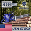 US STOCK - Holzfforma® 92cc Blue Thunder G660 MS660 066 Gasoline Chain Saw Power Head Without Guide Bar and Chain 2-4 Days Delivery Time Fast Shipping For US Customers Only