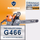  76.5cc Holzfforma® G466 Gasoline Chain Saw Power Head Without Guide Bar & Chain 