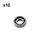 Farmertec 10PCS Grooved Ball Bearing 17x40x14 For ST MS660 066 Chainsaw #9523 003 4555