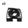 Farmertec 3PCS Filter Base For ST MS660 066 Chainsaw #1122 120 3402