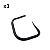 Holzfforma 4PCS Handle Bar For ST MS660 066 Chainsaw #1122 790 1750