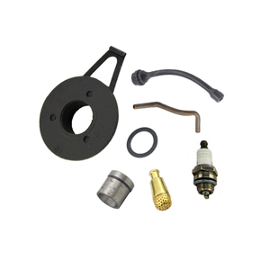 Worm Gear Barrel Copper Tube Connecting Rod Sleeve Oil Pipe Oil Filter Spark Plug For Hus 362 365 371 372 Chainsaw