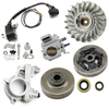 Holzfforma Carburetor Ignition Coil Flywheel Clutch Chain Sprocket with Drum Needle Cage Bearing Combo For ST MS460 046