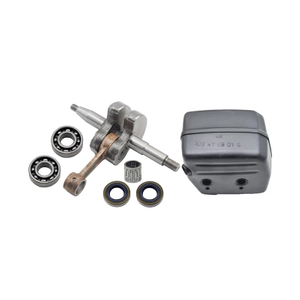 Oil Seal Crankshaft Muffler 6202 Ball Bearing Piston Needle Cage For Hus268 Chainsaw