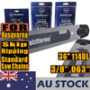AU STOCK only to AU ADDRESS - Holzfforma® Pro 36 Inch 3/8 .063 114DL Solid Bar & Full Chisel Standard Chain & Semi Chisel Ripping Chain & Full Chisell Skip Chain Combo For For Husqvarna 61 66 262 xp 266 268 272 xp 281 288 362 365 372 xp 385 390 394 395 480 562 570 575 3120 XP Chainsaw 2-4 Days Delivery Time Fast Shipping For AU Customers Only