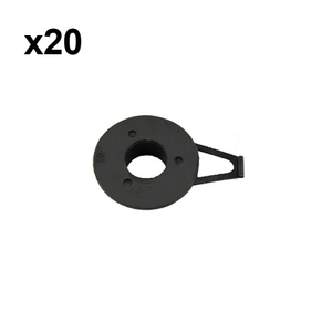 Holzfforma 20PCS Worm Gear For HUS 362 365 371 372 Chainsaw #503 75 61-02