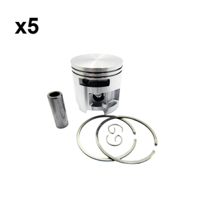 Holzfforma 5PCS 51mm Piston Kit For HUS-575 Chainsaw #537 32 85 02