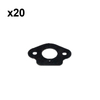 Holzfforma 20PCS Carburetor Gasket For HUS 55 Chainsaw #501 77 00-02