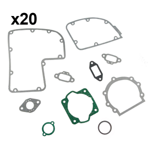 Holzfforma 20PCS Full Gasket Set(Crankcase Gasket, Cylinder Piston Gasket, Muffler Gasket......)For ST Chainsaw 070 090
