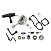 Crankshaft Crankcase Muffler Carburetor Gaskets Fuel Hose With Fuel Flter Oil Hose With Oil Filter Oil Seal Grooved Ball Bearing Piston Needle Cage For MS260 MS240 026 024