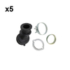 5Pcs Intake Manifold Intake Boot Clip Hose clip Washer Sleeve For MS260 026 MS240 024 Chainsaw Spare Parts