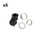 5Pcs Intake Manifold Intake Boot Clip Hose clip Washer Sleeve For MS260 026 MS240 024 Chainsaw Spare Parts