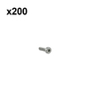 Bulk 200 Pcs T27 Torx 6MM 20MM Bolt Spline Screw IS-M6x20 OEM# 9022 341 1300