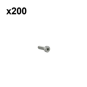 Bulk 200 Pcs T27 Torx 6MM 20MM Bolt Spline Screw IS-M6x20 OEM# 9022 341 1300