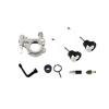 Oil Pump Worm And Carrier Oil Line Oil Filter Fuel Cap Oil Cap For MS260 MS240 026 024 Chainsaw Spare Parts