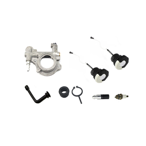 Oil Pump Worm And Carrier Oil Line Oil Filter Fuel Cap Oil Cap For MS260 MS240 026 024 Chainsaw Spare Parts