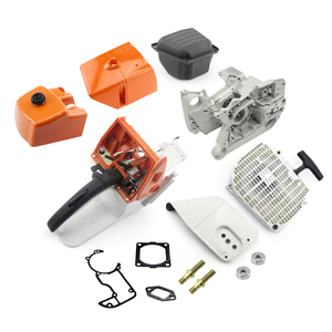 Crankcase Fuel Tank Recoil Starter Muffler Covers Gaskets Screws Nuts For Stihl MS660 066 Chainsaw